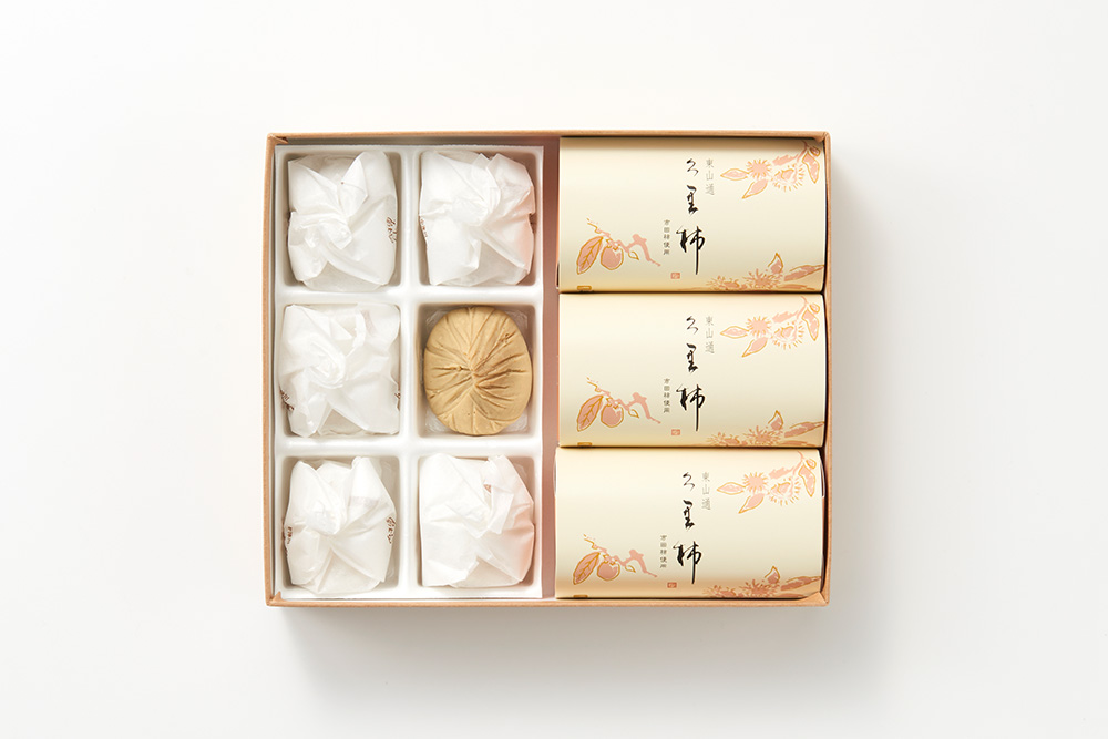 秋冬ギフト2(栗きんとん6個・久里柿3個)｜御栗菓子 松月堂